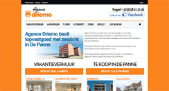 Desktop Screenshot of agencedriemo.be