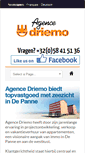 Mobile Screenshot of agencedriemo.be